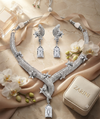 Zarini Celeste Crystal Statement Necklace Set