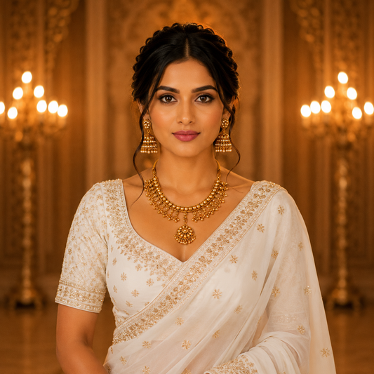 Gold-Toned Maharani Necklace