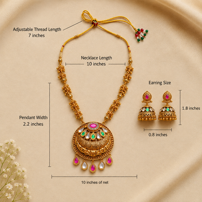 Zarini Royal Heritage Necklace Set