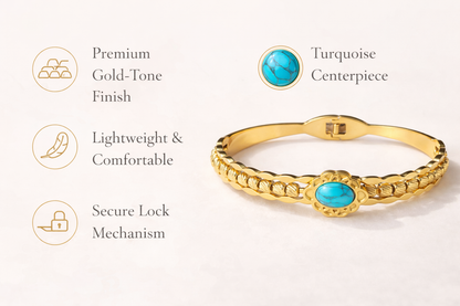 Zarini Royal Turquoise Elegance Bracelet