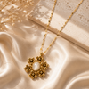 Zarini Elina Pearl Bloom Pendant Necklace
